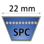 22 mm - SPC Metric Belts