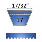 17/32" - 17 Automotive Belts