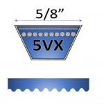 5/8" 5VX Cogged V belt