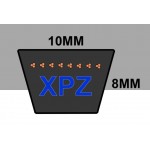 10 mm - XPZ Cogged Metric Belts